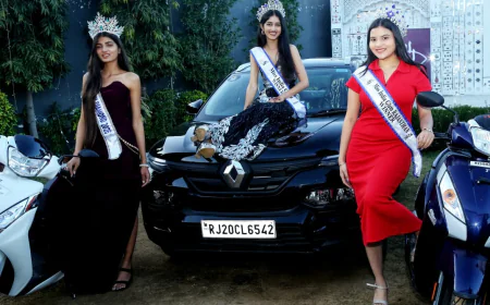 अनंता मिस इंडिया ग्लैम 2026: जयपुर में विजेताओं को सौंपी गईं कारें, स्कूटी और नकद पुरस्कार
