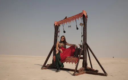 सफेद रेगिस्तान में फेमिना का जादुई सफर