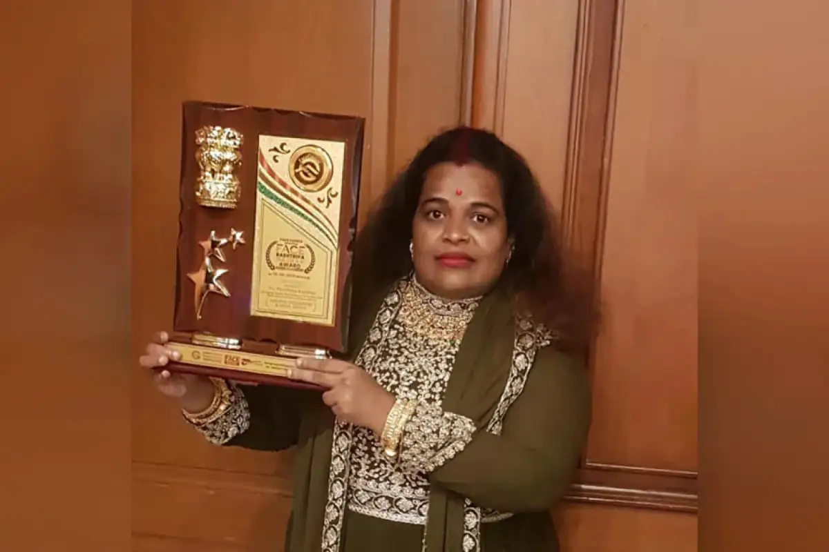 ॉ एम. पवित्रा को मुंबई में फिर से  किया जाएगा प्राइड नेशन अवॉर्ड से सम्मानित