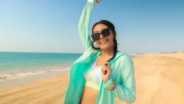 फेमिना मिस इंडिया रनर्स-अप ने शिवराजपुर बीच की तटीय खूबसूरती को सराहा, देखा उज्ज्वल भविष्य