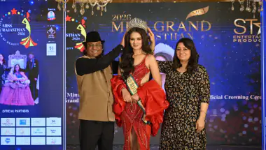 मिस ग्रांड राजस्थान 2026 बनीं मीनाक्षी छापोला, अब मिस ग्रांड इंडिया में करेंगी प्रतिनिधित्व
